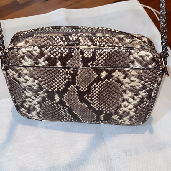 Michael Kors Python Print Cross Body Bag with Adjustable belt. New Never Used. - Picture 14 of 15